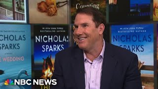 Nicholas Sparks talks new book and how he keeps getting inspired after 3 decades [upl. by Heppman207]