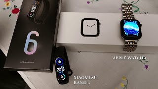 Apple Watch 4 VS Xiaomi Mi Band 6  Radiation Test ⚠️ [upl. by Olenka]