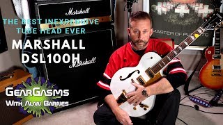 Marshall DSL100H  The Best Affordable Tube Head Ever Clean and Crunch channel [upl. by Ybok]