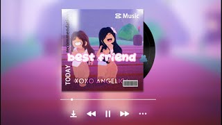 Best Friend 🫂 by Rex Orange County  collab with stqrsnoopy xoxoangelicca [upl. by Nauqram]