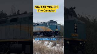 VIA Rail Train 1 The Canadian Toronto to Vancouver [upl. by Alcot431]