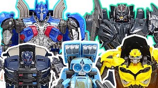 Transformers 5 The Last Knight toys Optimus Prime Megatron Bumblebee Squeeks  DuDuPopTOY [upl. by Gnirps]