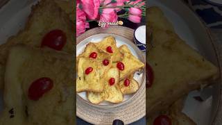 Easy breezy morning breakfast🥞🍞 ❤️trending food cravings recipe easyrecipe breakfast [upl. by Yorgo]