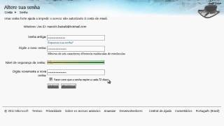 Dicas  Como mudar a senha do MSN Messenger  Baixaki [upl. by Auop]