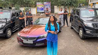 DELHI की शहज़ादी REHANA KIFAYAT की BMW Z4 देखलो SECURITY के साथ😱🔥  80 Lakhs [upl. by Hendrickson]