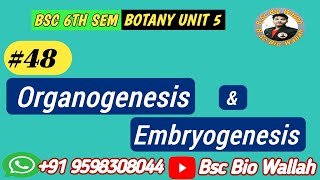 Organogenesis and Embryogenesis in Plant Tissue Culture [upl. by Haletta579]