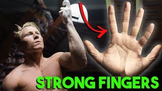 Build Finger Strength w Magnus Midtbø Method [upl. by Eanal]