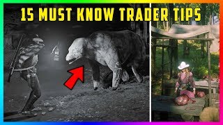 15 MUST KNOW Tips amp Tricks That Will Make You The BEST Trader In Red Dead Online RDR2 [upl. by Roxie]