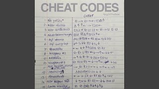 Cheat Codes Vibe Edition [upl. by Llacam]