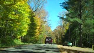 Scenic Drive through the Adirondacks  Piseco Lake Region NY  Circa Fall 2014 [upl. by Woodruff]