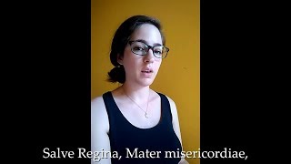 Salve Regina Gregorian chant [upl. by Eade]