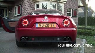 Alfa Romeo 8C Competizione Sound  1080p HD [upl. by Beora592]