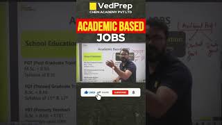 📚 Academic Based Jobs VedPrepChemAcademy bscchemistryjobs mscjobs chemistrycareers [upl. by Farica]