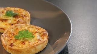 Recette traditionnelle  La quiche lorraine [upl. by Story649]