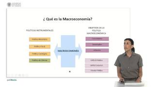 ¿Qué es la macroeconomía   UPV [upl. by Natelson395]