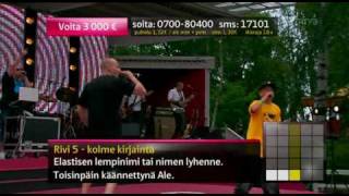 Puhuva Kone feat Elastinen  Puhuva Kone live  särkänniemi [upl. by Attenauqa]