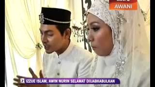 Izzue Islam Awin Nurin selamat diijabkabulkan [upl. by Melonie]