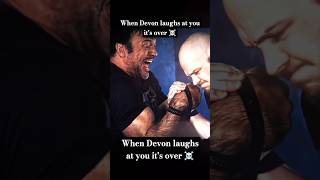 When Devon laughs at you its over ☠️ hookarmwrestling levansaginashvili devonlarratt armwrestle [upl. by Rednav]