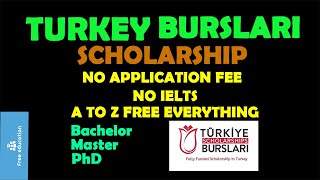 Turkey Scholarship 2024  How to Apply for turkey Scholarship  Step by Step  MBBS [upl. by Dunlavy]