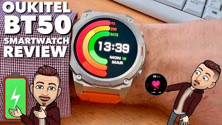 OUKITEL BT50  Günstige Fitness Smartwatch für iOS amp Android mit EINER SCHWÄCHE … TEST Review [upl. by Zelle]