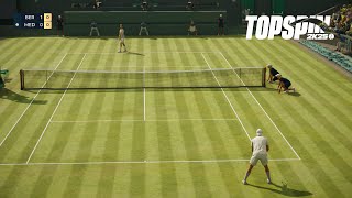 Top Spin 2K25  Matteo Berrettini Vs Daniil Medvedev I Wimbledon I Legend Difficulty PS5 [upl. by James]