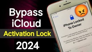 How To Unlock Every iCloud iPhone Locked To Owner  iCloud Activation Lock Bypass 2024  iOS Lock [upl. by Zuleika]