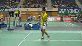 Taufik test his new racket [upl. by Ycak]