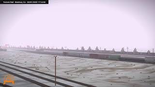 Barstow Yard  Run 8 V3 Railcam [upl. by Hochman]