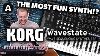 Trying the Korg Wavestate MKII  Wild Sounds You Wont Hear Anywhere Else [upl. by Hgiellek]