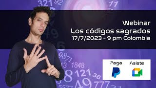 Codigos sagrados de Agesta Webinar VIVO [upl. by Enortna700]