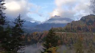 Foliage cloudy Valle di Cadore I Veneto Italy 261024 cloudy autumn colour foliage [upl. by Padgett50]