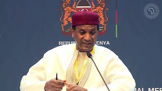 AM24 Launch of the AEO – Remarks from Hon Ali Lamine Zeine Governor for Niger [upl. by Novled]