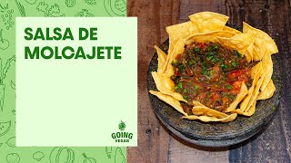 Salsa de Molcajete veganrecipe [upl. by Maloy]