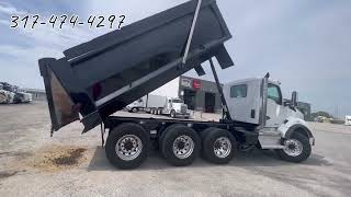 2022 Kenworth T880 TriAxle Dump Truck For Sale IU7442 [upl. by Robma]