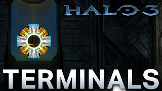 Halo 3 – Terminal Locations amp Lore [upl. by Eninaj755]