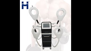 EMS body slimming beauty machine with 4 handpieces [upl. by Inva]