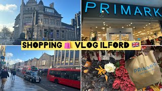 Going ilford shopping 🛍️ primark  daily vlog  fari in London 🇬🇧🇵🇰 [upl. by Illib]