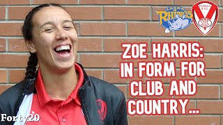 Inform Zoe Harris on St Helens WSL win over Leeds Rhinos  Forty20 TV [upl. by Damick]