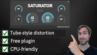 FREE VST plugin  BPB Saturator  Review [upl. by Atiuqrahc89]