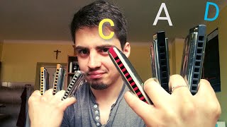 6 BEST harmonica KEYS  what to buy after C MAJOR [upl. by Icnarf]