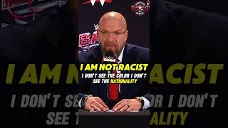 Triple H breaks his Silence on the RACISM in WWE wwe wrestling tripleh [upl. by Llennej]