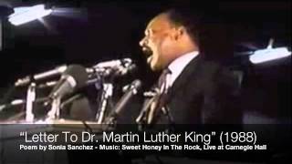 quotLetter To Dr Martin Luther Kingquot 1988 Sweet Honey In The Rock [upl. by Eiralav]