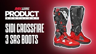 Sidi Crossfire 3 SRS  Everything you need to know  MXstore Australia [upl. by Albric579]