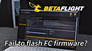 How to fix Betaflight no response from the bootloader FC Programming failed [upl. by Anelyak218]