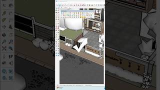 ✅How to use JHS Powerbar inside Sketchup cad youtubeshorts viralvideos new designer sketchup [upl. by Gnagflow]