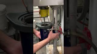 Union Process Inc HD01 Attritor Grinding Tank Clearance Adjustment [upl. by Htiek]