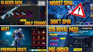 HOW TO GET CHEAP GLACIER SKINS  BGMI NEXT PREMIUM CRATE LEAKS  KUMARI GAMER [upl. by Lazor544]