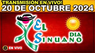 SINUANO DÍA Resultado EL SINUANO DÍA DOMINGO 20 de Octubre de 2024 [upl. by Nnylarat]