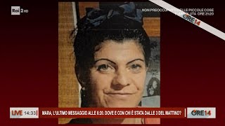 Scomparsa Mara Favro lultimo messaggio alle 6 del mattino  Ore 14 del 19062024 [upl. by Atse]