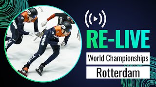 RELIVE  Repechage 1000m  WorldShortTrack Championships  Rotterdam 2024 [upl. by Andel]